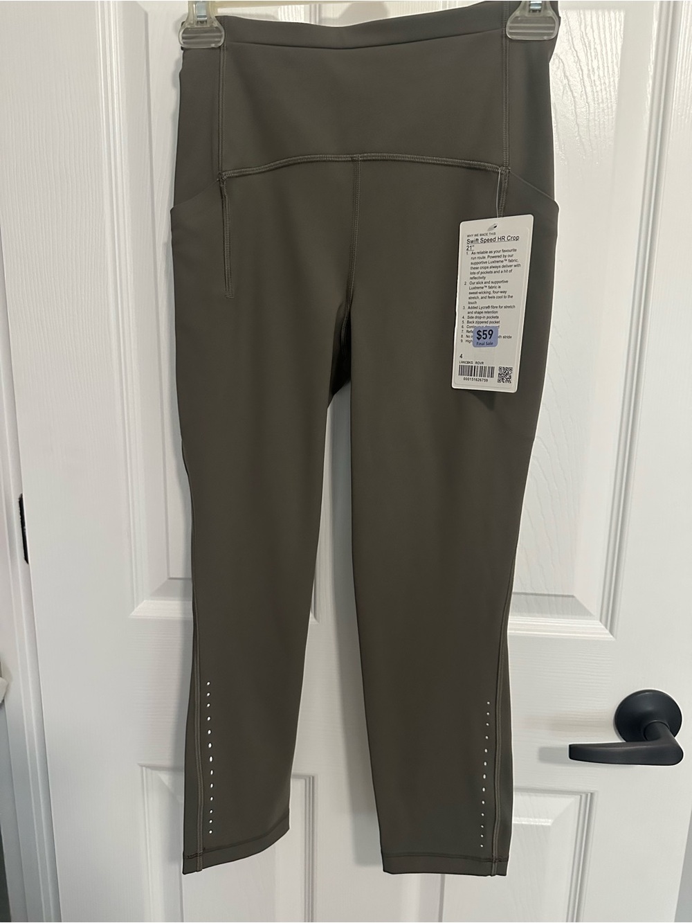 lululemon athletica Olive Green High-Rise Leggings